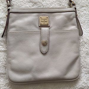 Dooney and Bourke Off White Crossbody Bag